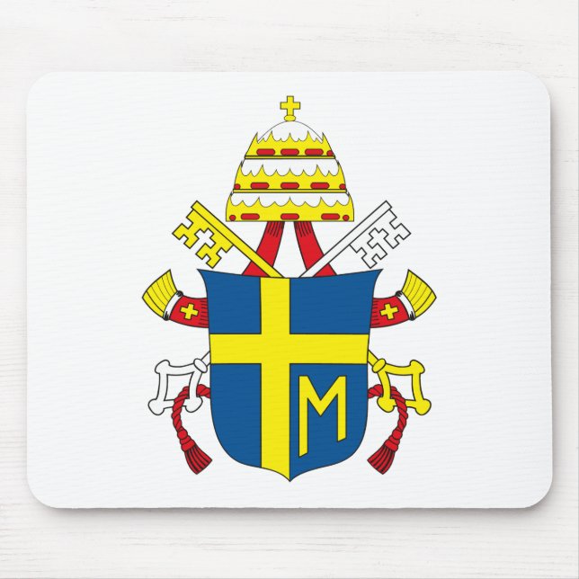 Alfombrilla De Ratón Juan Pablo II Mousepad (Frente)