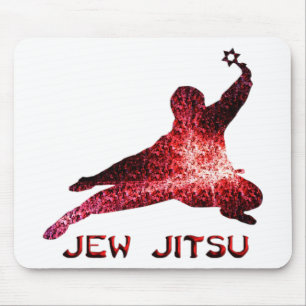 Alfombrilla De Ratón Judío Jitsu