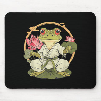 Alfombrilla De Ratón Judo Rana Taekwondo Jiu-Jitsu Karate Sapo Loto
