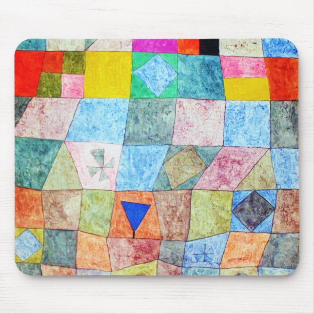 Alfombrilla De Ratón Juego amistoso, Paul Klee (Frente)
