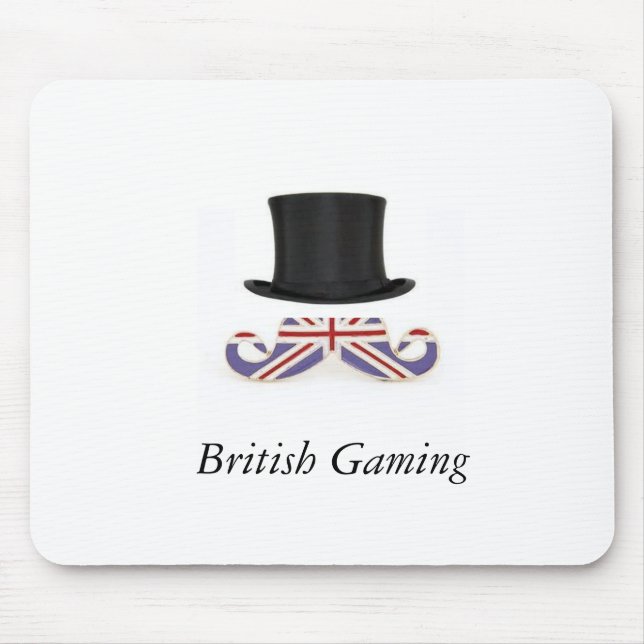 Alfombrilla De Ratón Juego británico MouseMat (Frente)