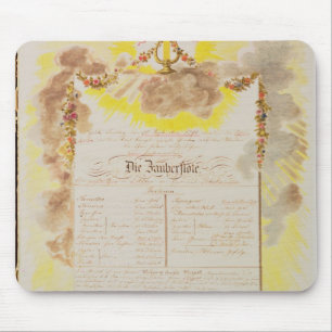 Alfombrilla De Ratón Juego-cuenta para 'el Flute mágico