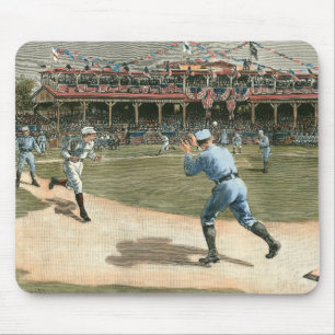 Alfombrilla De Ratón Juego de Béisbol de la Liga Nacional 1886