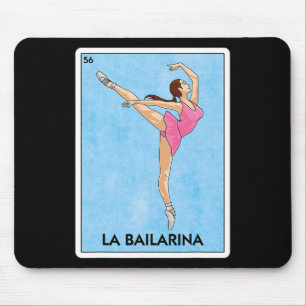 Alfombrilla De Ratón Juego de cartas mexicanas La Bailarina - Cute Ball