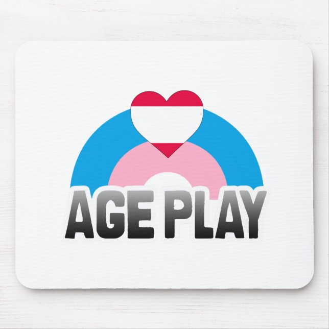 ALFOMBRILLA DE RATÓN JUEGO DE EDAD ARCOÍRIS (Frente)