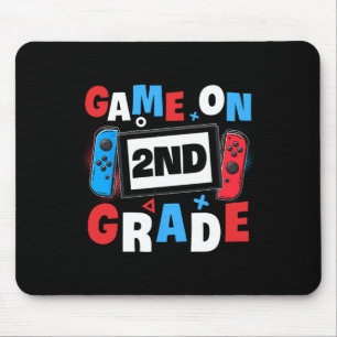 Alfombrilla De Ratón Juego de juegos en 2º grado Escuela de Segundo Día