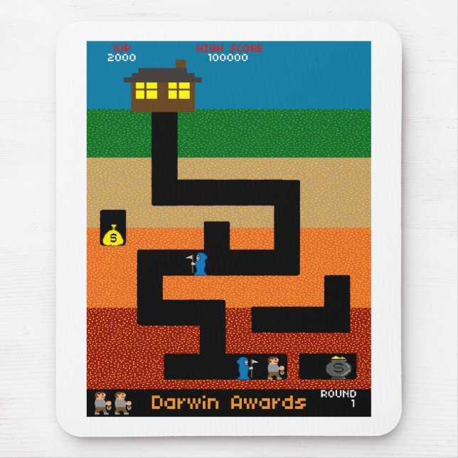 Alfombrilla De Ratón Juego de la muerte Mousepad (Frente)