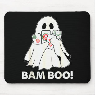Alfombrilla De Ratón Juego de Mahjong de fantasmas divertidos de Hallow