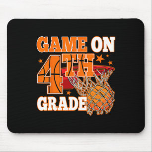 Alfombrilla De Ratón Juego de niños en 4º grado Baloncesto de vuelta a 