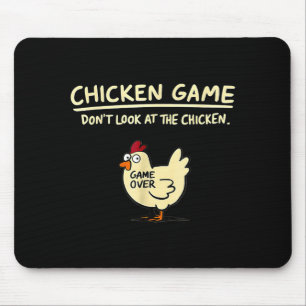 Alfombrilla De Ratón Juego de Pollo No Mires Al Pollo Pollo Divertido