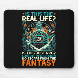 Alfombrilla De Ratón Juego de rol Rpg Master D20 Mesa divertida Rp