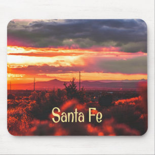 Alfombrilla De Ratón Juego de Sol Santa Fe Nuevo México
