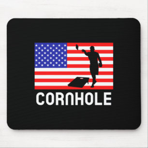 Alfombrilla De Ratón Juego de tablero de Cornhole Hombres Mujeres Bande