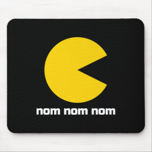 Alfombrilla De Ratón Juego de video clic Nom Nom Nom