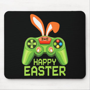 Alfombrilla De Ratón Juego de video Easter Bunny Gaming Controller Game