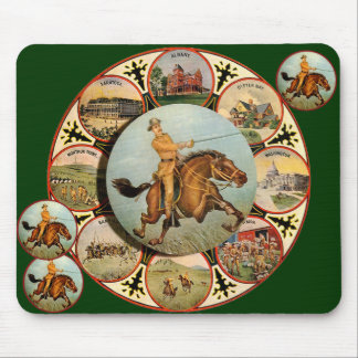 Alfombrilla De Ratón Juego del jinete áspero - Mousepad