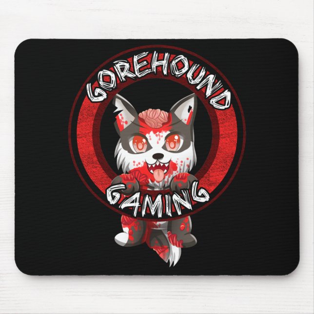 Alfombrilla De Ratón Juego Mousepad - negro de Gorehound (Frente)