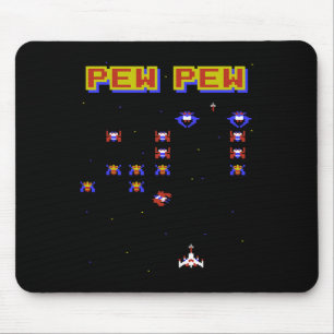 Alfombrilla De Ratón Juego Retro de Videojuegos Antiguo de la Escuela d