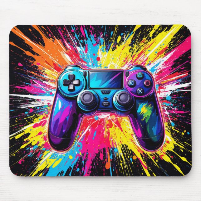 Alfombrilla De Ratón Juegos de ordenador (Frente)