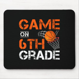 Alfombrilla De Ratón Juegos Divertidos En El Sexto Grado De Baloncesto 