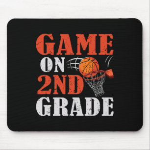 Alfombrilla De Ratón Juegos divertidos sobre baloncesto de 2º grado de 