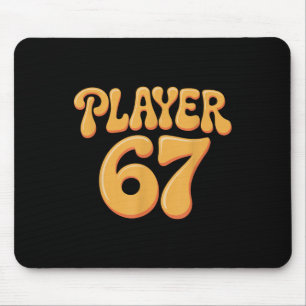 Alfombrilla De Ratón Jugador 67 Alpha Slang Gen 67º Número 67 