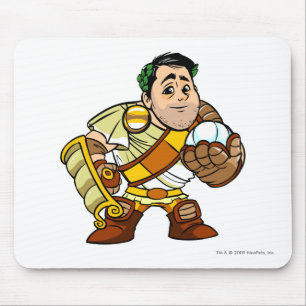 Alfombrilla De Ratón Jugador de Altador del personal del EL Picklesaur