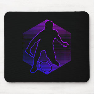 Alfombrilla De Ratón Jugador de bádminton Bádminton Hombres Mujeres Vol