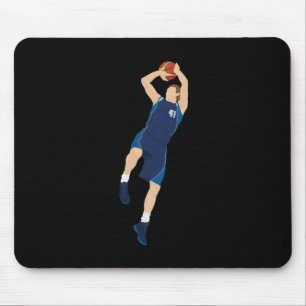 Alfombrilla De Ratón Jugador de baloncesto 3 puntos