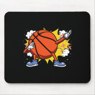Alfombrilla De Ratón Jugador de baloncesto americano Kids Dabbing