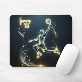 Alfombrilla De Ratón Jugador de baloncesto de Neon