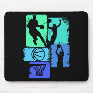 Alfombrilla De Ratón Jugador de baloncesto Niños Hombres (2)