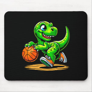 Alfombrilla De Ratón Jugador de esqueleto de T-rex Dinosaurio 