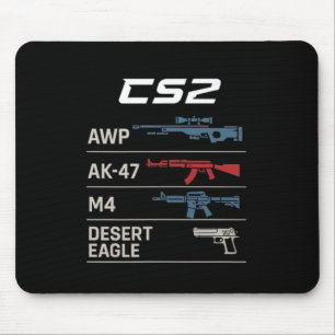 Alfombrilla De Ratón Jugador de Fps Divertido Cs En Primera Persona Jue