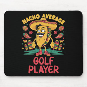Alfombrilla De Ratón Jugador de golf promedio de Nacho Cinco De Mayo