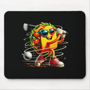 Alfombrilla De Ratón Jugador de Golf Taco Cinco De Mayo Golfista Mexica