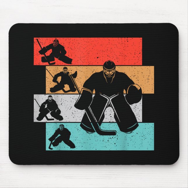 Alfombrilla De Ratón Jugador de hockey sobre hielo (Frente)