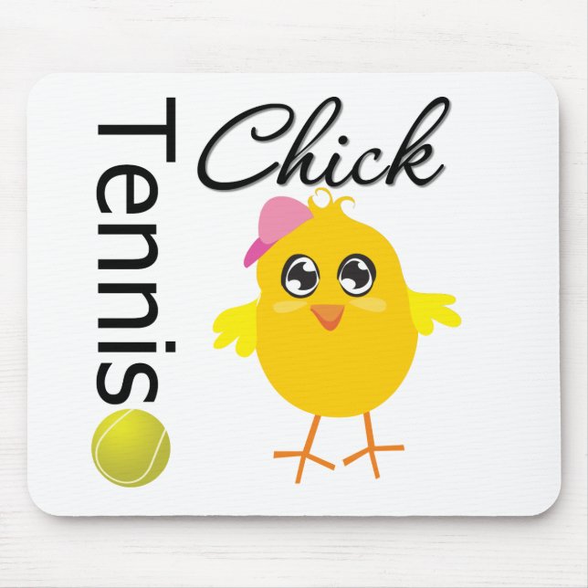 Alfombrilla De Ratón Jugador de tenis (Frente)