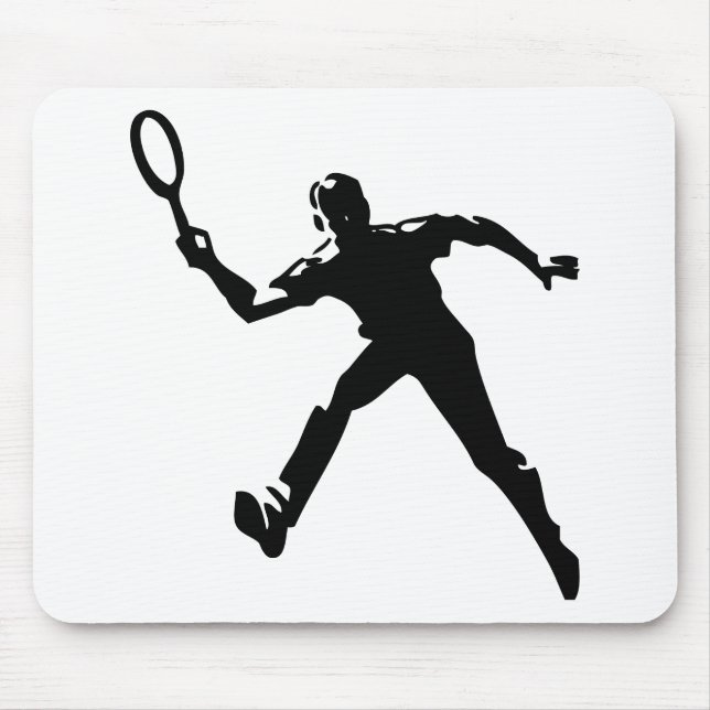 Alfombrilla De Ratón Jugador de tenis (Frente)