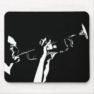 Alfombrilla De Ratón Jugador de trompeta Mousepad