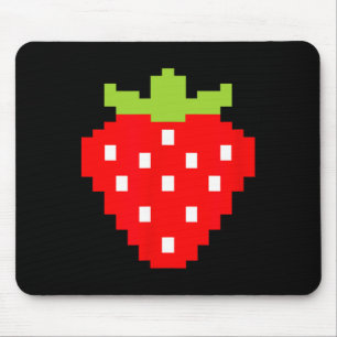 Alfombrilla De Ratón Jugador de videojuegos Strawberry 1