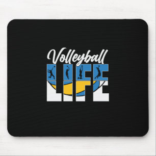 Alfombrilla De Ratón Jugador de voleibol   Vida útil del voleibol