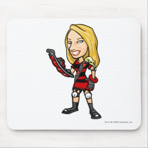 Alfombrilla De Ratón Jugador del personal de la isla de Krawk de la