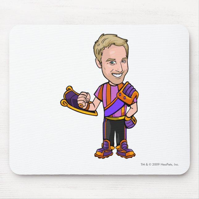 Alfombrilla De Ratón Jugador del personal de Undutchable Kreludor (Frente)