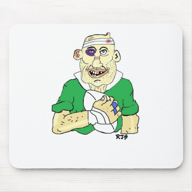 ALFOMBRILLA DE RATÓN JUGADOR DEL RUGBI (Frente)