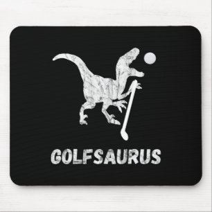 Alfombrilla De Ratón Jugador Divertido de Golf en Miniatura Golf Dinosa