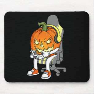 Alfombrilla De Ratón Jugador Halloween Jackolantern Scary Gaming Niños