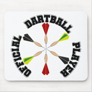 Alfombrilla De Ratón Jugador oficial de dartball