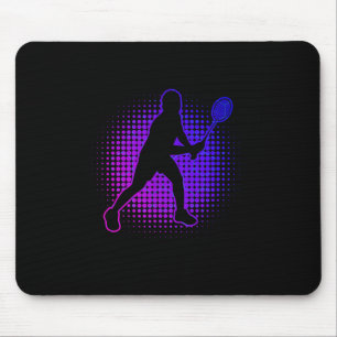 Alfombrilla De Ratón Jugadora de bádminton Bádminton Mujeres Squash Vol