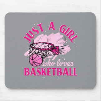 Alfombrilla De Ratón Jugadora de Baloncesto Mujer Solo Una Chica Que Am